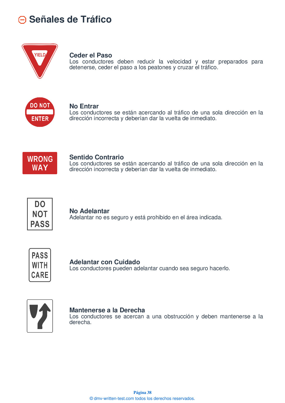 DMV Cheat Sheets 4