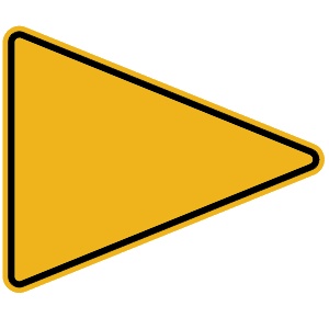 The sign with this shape and color is a ____ sign.