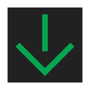 This green arrow on a lane use control signal means: