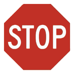 This road sign means: