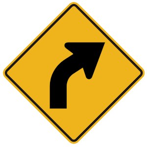 This sign is used to warn drivers about: