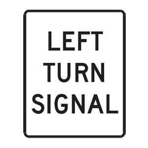 This sign means: