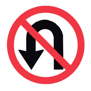 This sign means:
