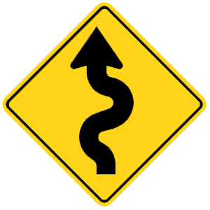 This sign tells you that: