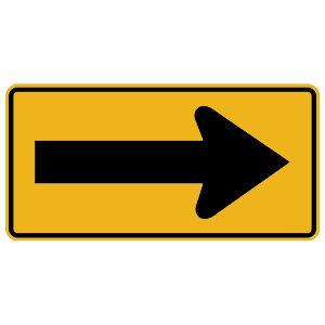 When you see this black and yellow sign, it means:
